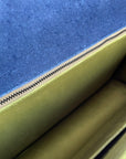 Navy Blue & Pistachio Green Niji Bag | Porterist