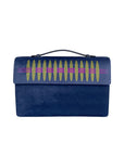 Navy Blue & Pistachio Green Niji Bag | Porterist