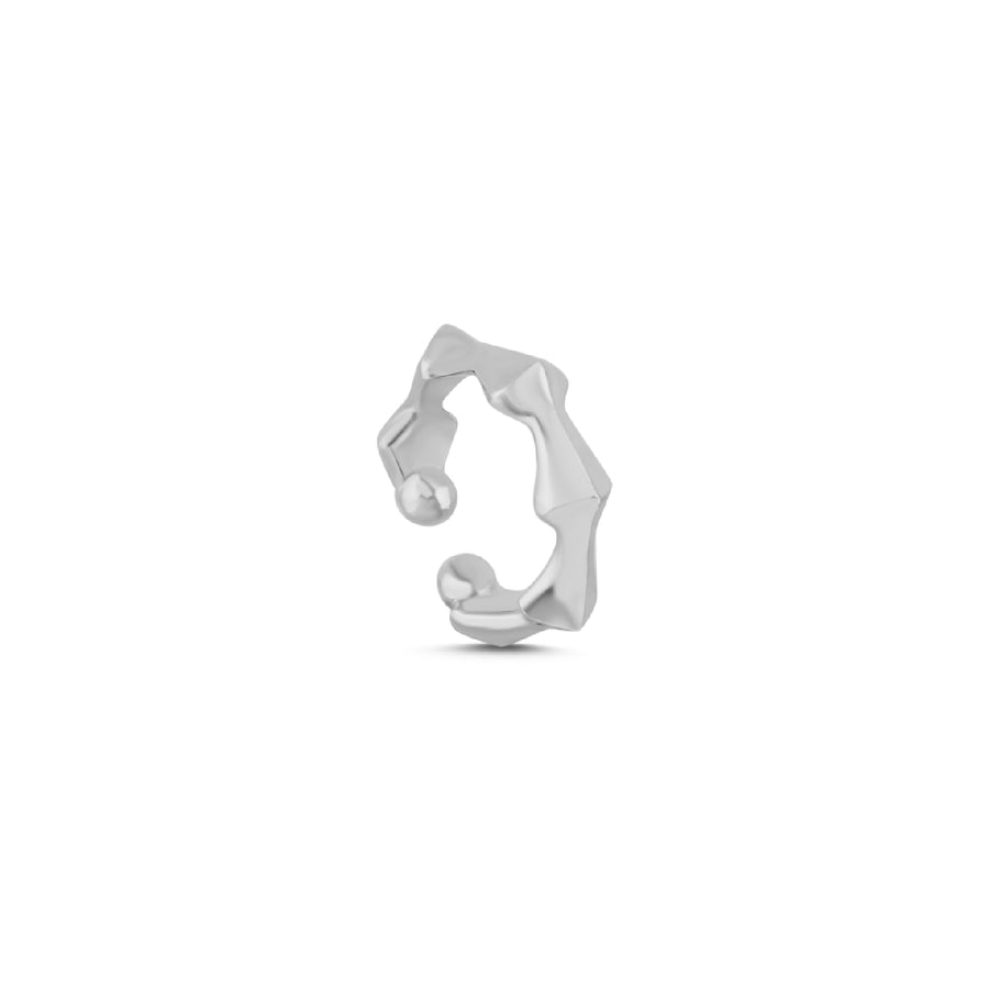 Nimble Silver Lip & Ear Cuff   - Porterist 1