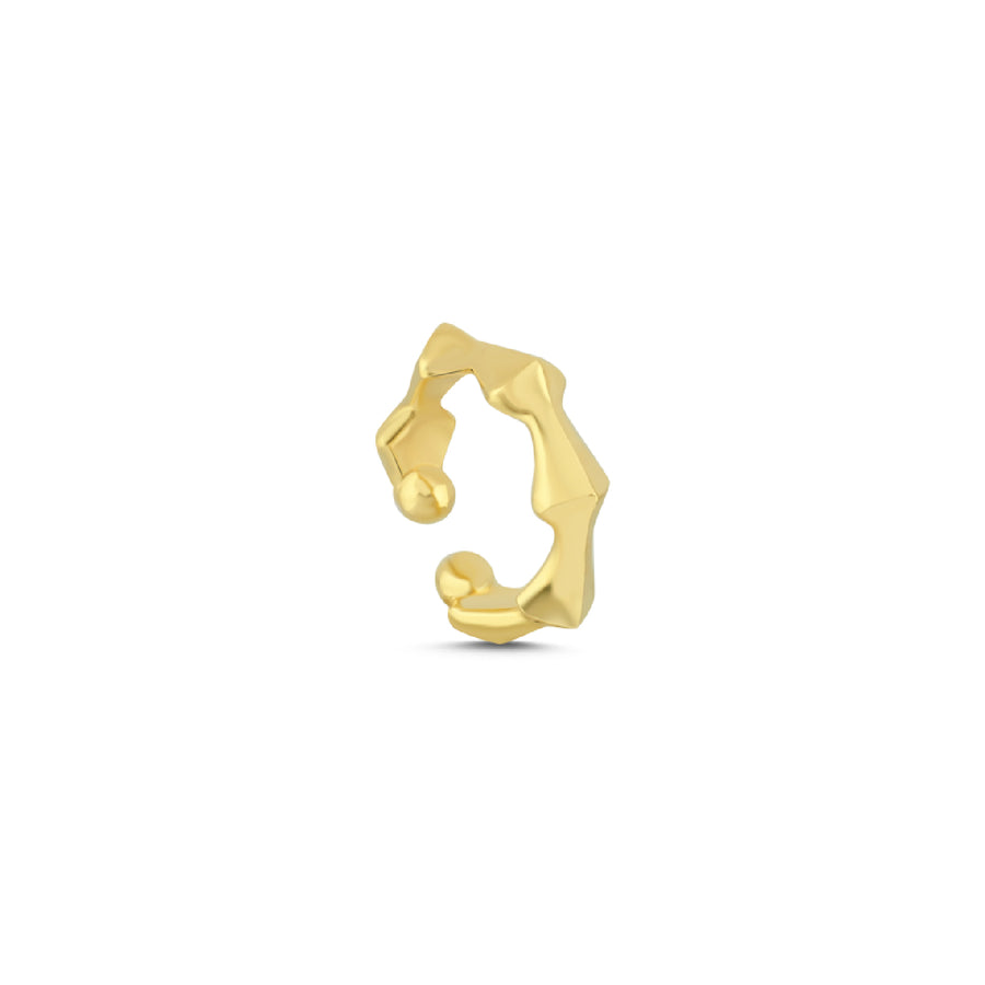 Nimble Gold Vermeil Ear & Lip Cuff   - Porterist 1