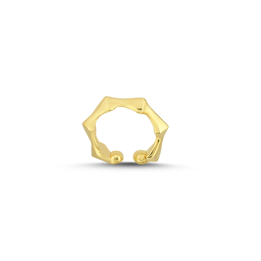 Nimble Gold Vermeil Ear & Lip Cuff   - Porterist 4