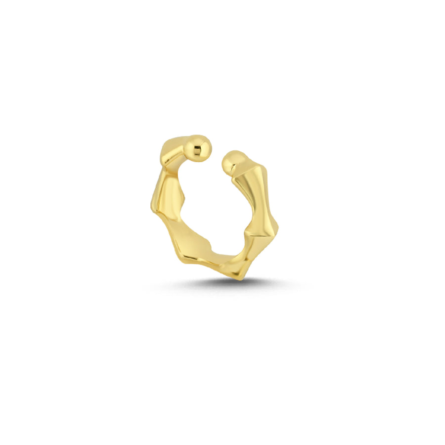 Nimble Gold Vermeil Ear & Lip Cuff   - Porterist 5