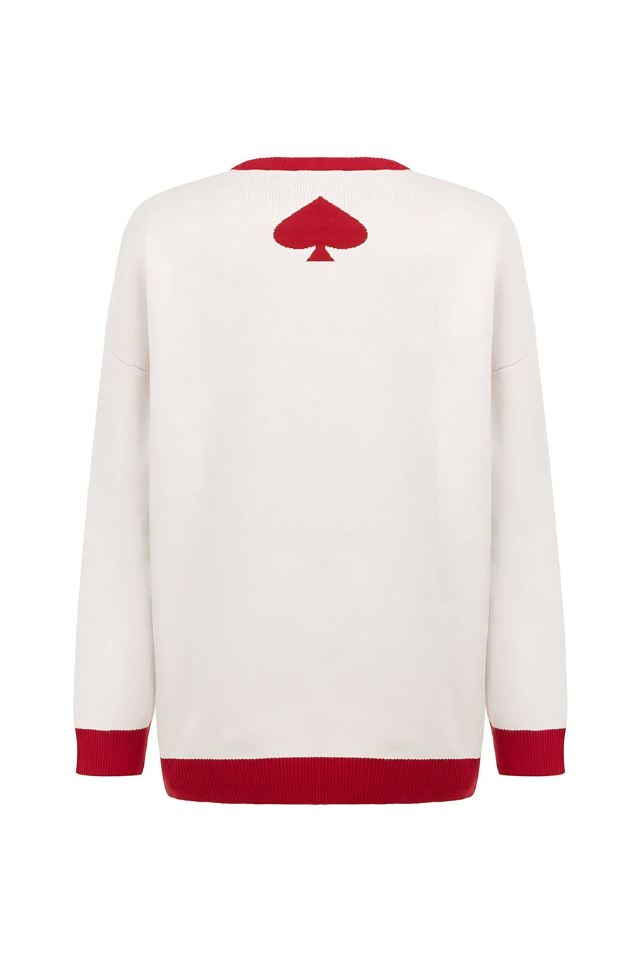 Logo Printed Knit Sweater