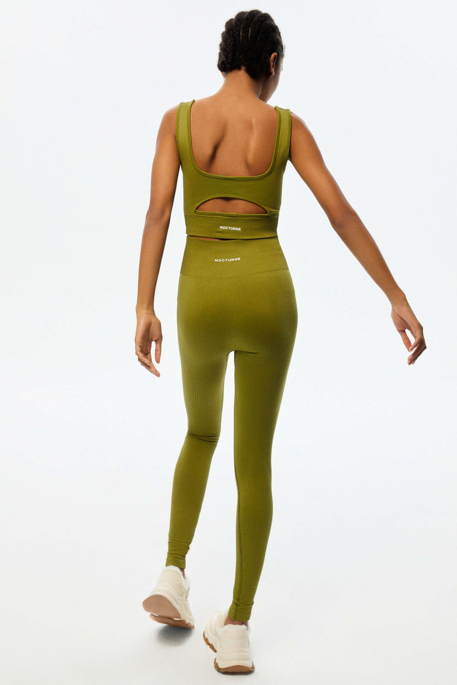 Ribbed High - waisted Leggings | Porterist