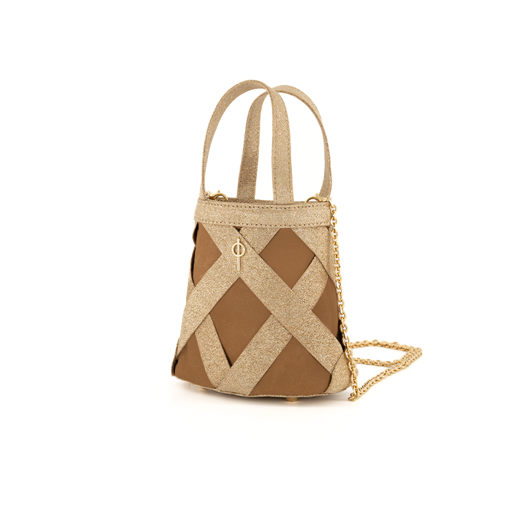 Shiny Olina Night Bag Gold | Porterist