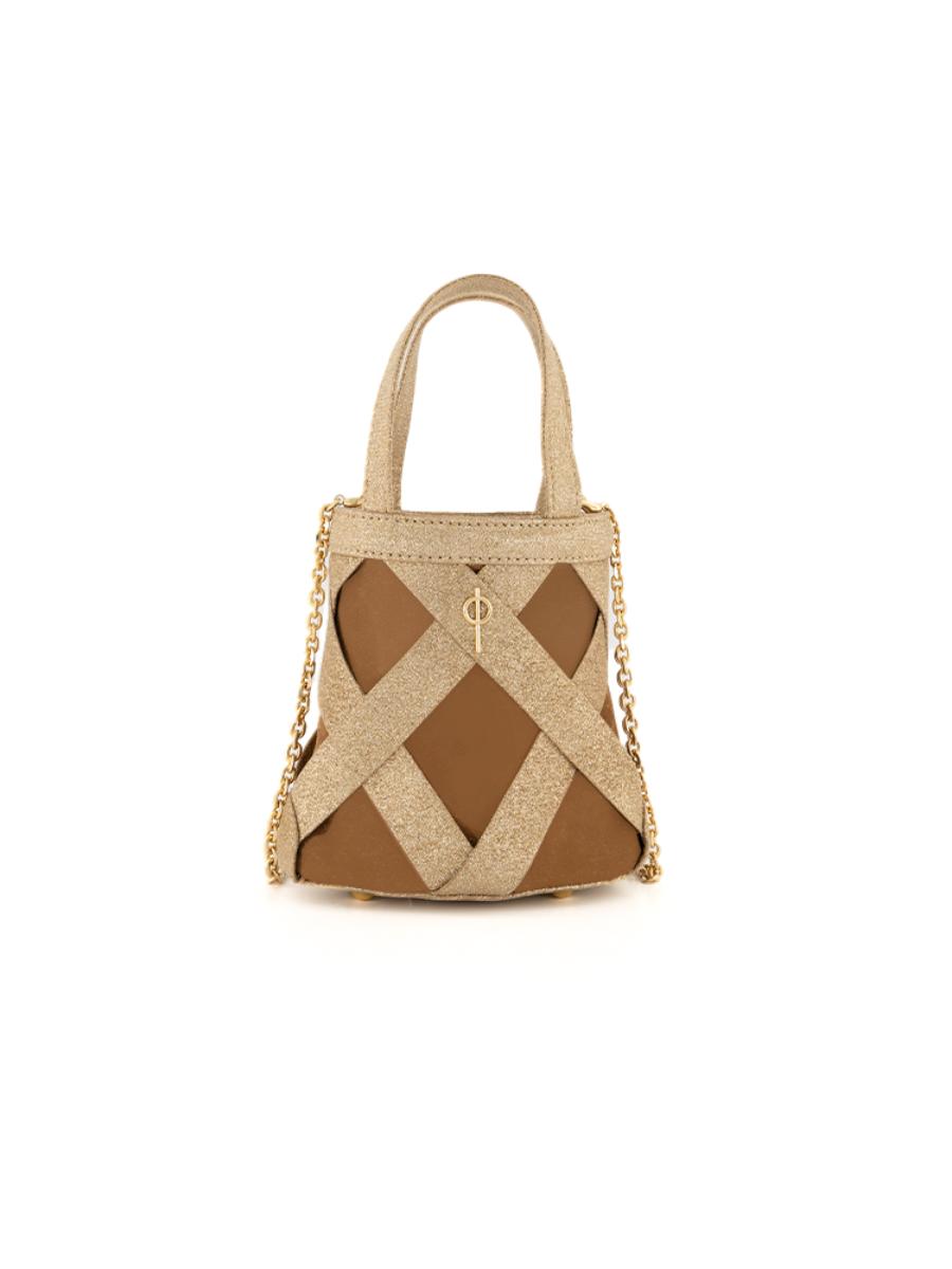 Shiny Olina Night Bag Gold | Porterist