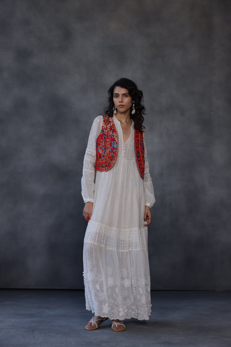 Ruhi Brocade Vest