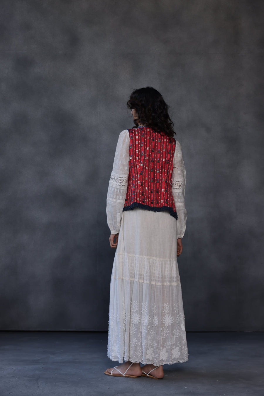 Zara Embroidered Vest