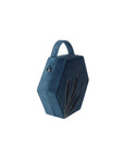 Petroleum Blue Hexagon Bag | Porterist