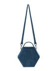 Petroleum Blue Hexagon Bag | Porterist