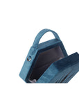 Petroleum Blue Hexagon Bag | Porterist