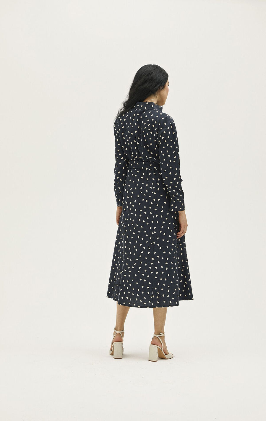 Black Dianora Cotton Dress - Porterist 5