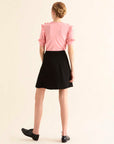 Pleated Skirt Black