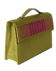 Pistachio Green & Fuchsia Niji Bag | Porterist