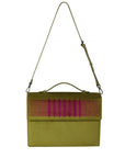 Pistachio Green & Fuchsia Niji Bag | Porterist