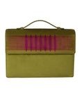 Pistachio Green & Fuchsia Niji Bag | Porterist