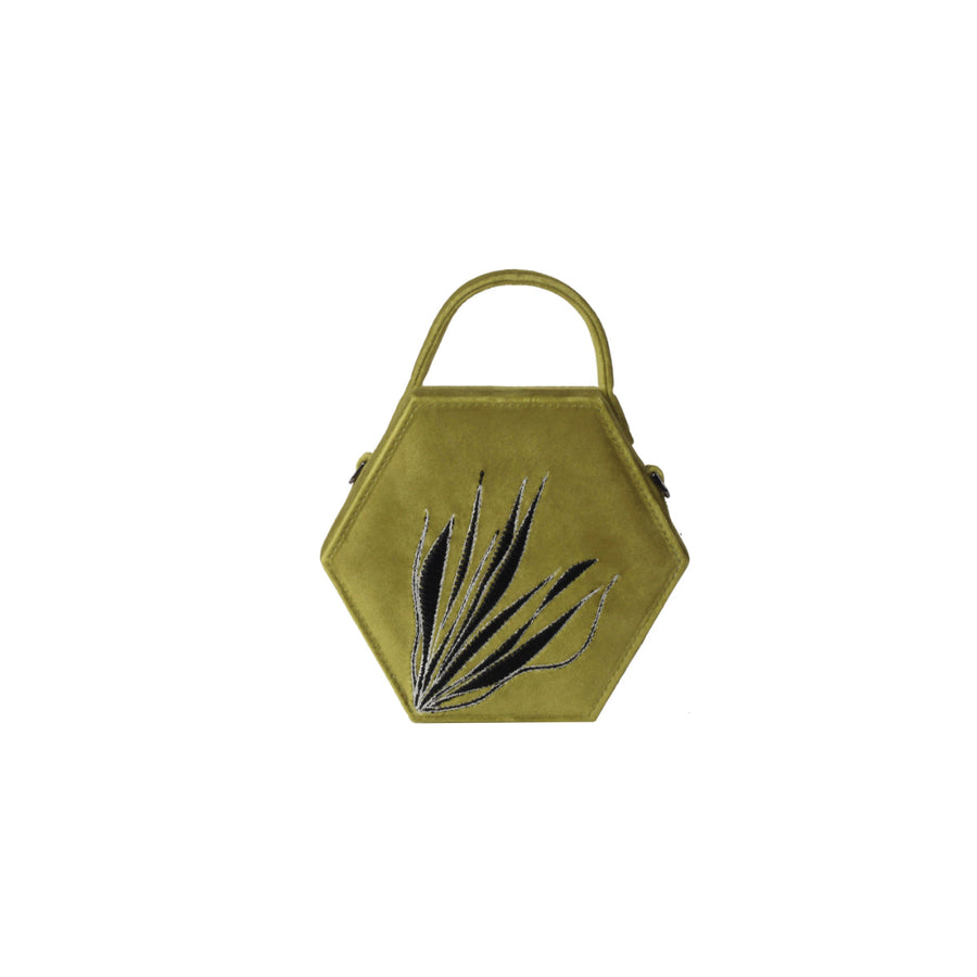 Pistachio Green Micro Hexagon Bag | Porterist