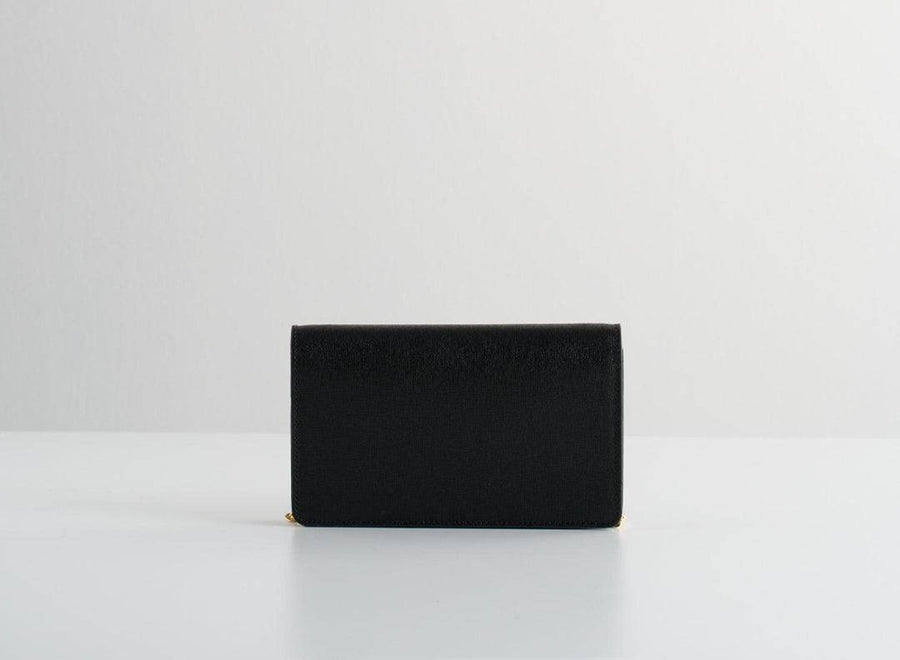 Ela Flap Bag - Black