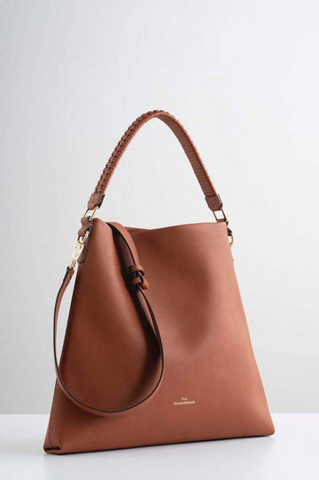 Olivia Hobo Bag - Caramel