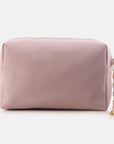 Pouter Pink Leather Make Up Bag | Porterist