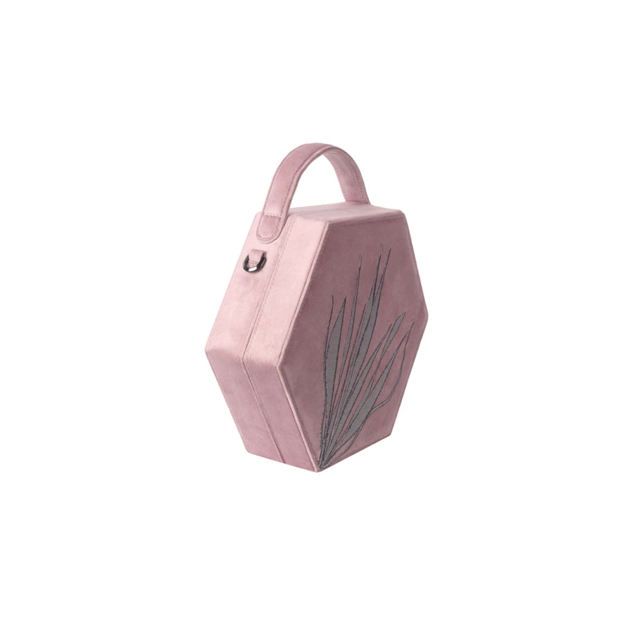 Powder Pink Hexagon Bag | Porterist