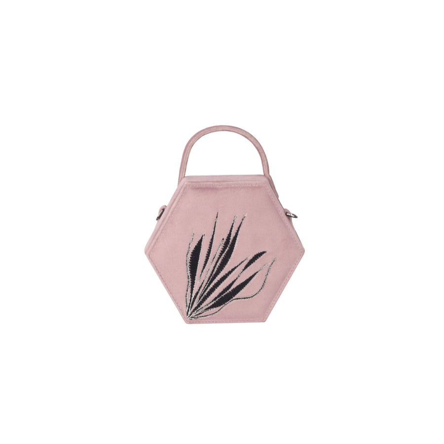 Powder Pink Micro Hexagon Bag | Porterist