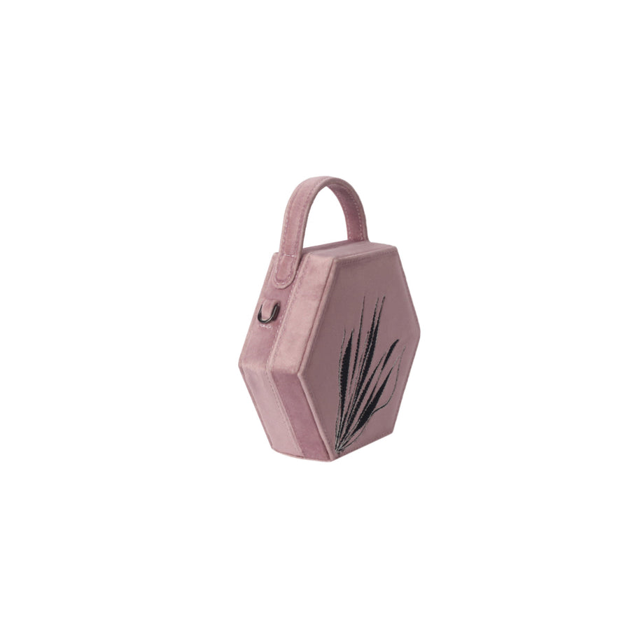 Powder Pink Micro Hexagon Bag | Porterist