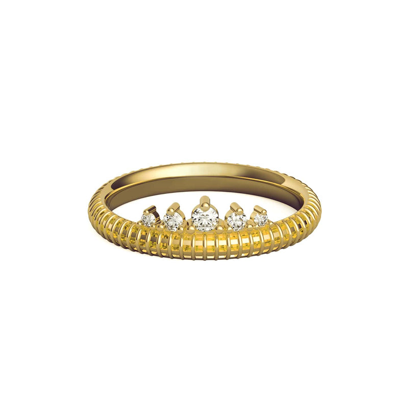 Princess Semita Gold Plated Ring | Porterist