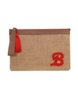 Punch Letter Clutch - Orange | Porterist