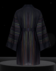 Rainbow Kimono - Navy Blue | Porterist