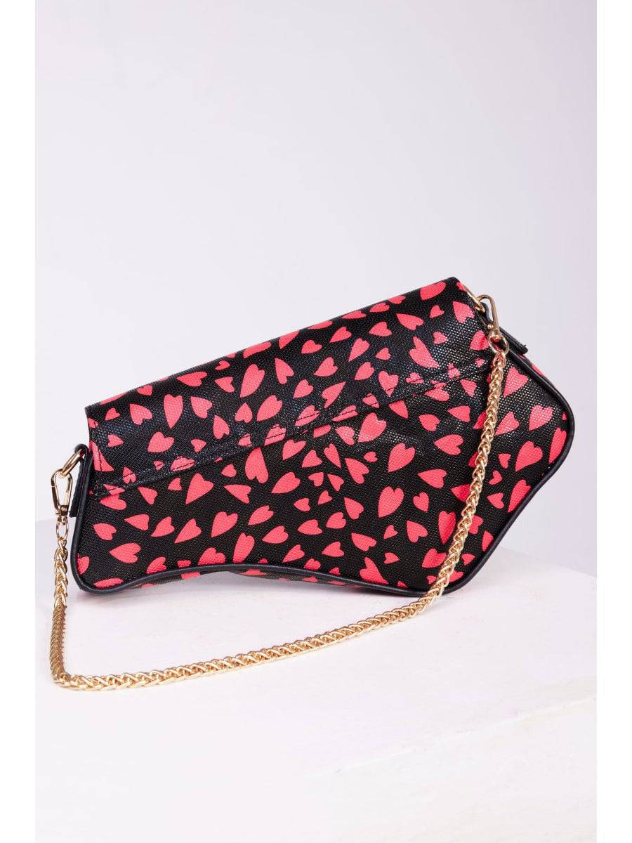 Onda Cuore Red Mini Bag