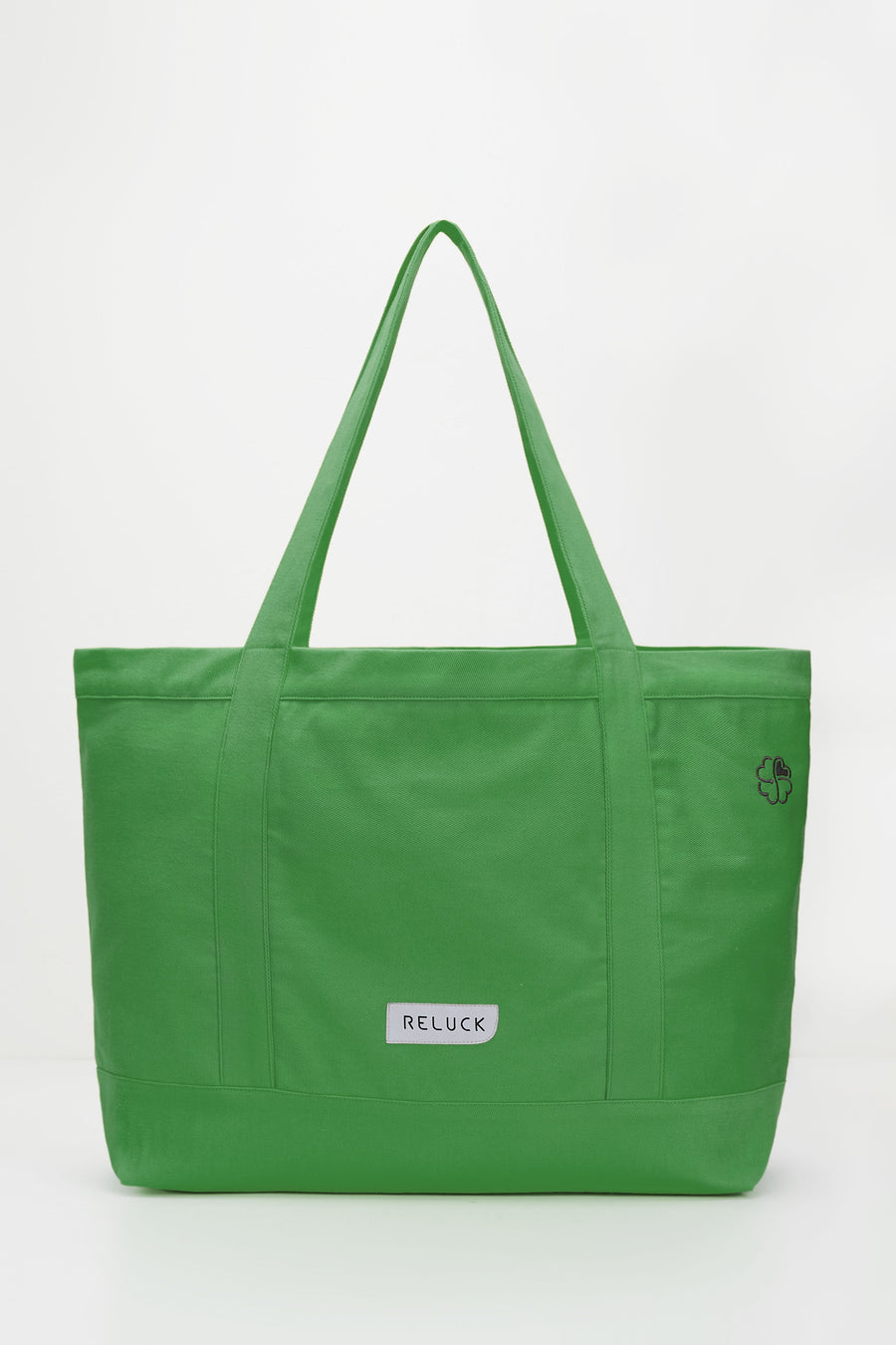 100% Recycled Big Tote Bag Green | Porterist