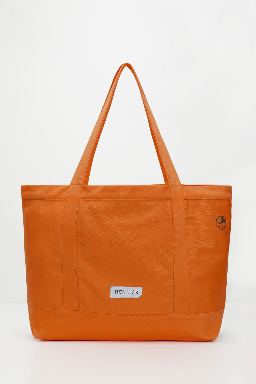 100% Recycled Big Tote Bag Orange | Porterist