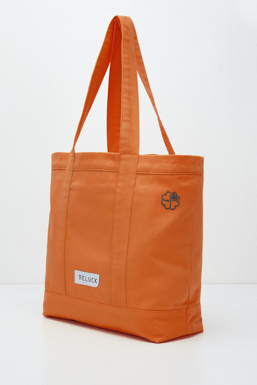 100% Recycled Big Tote Bag Orange | Porterist