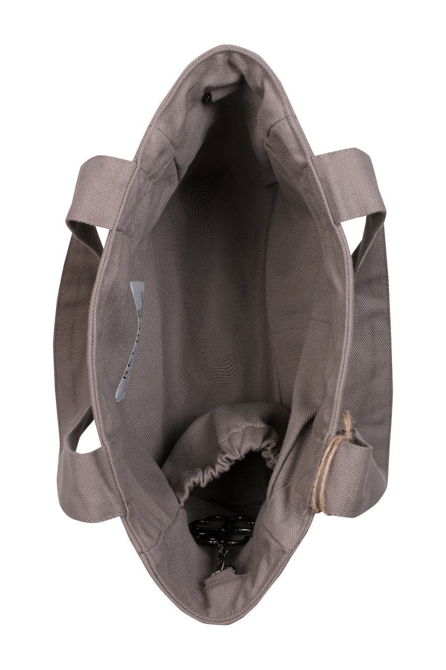 100% Recycled Mini Bag Gray | Porterist