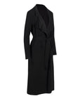 Belted Cardigan Jacket with PocketBlack  - Porterist 3