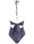 Strap Low Cut Bodysuit Anthracite  - Porterist 6