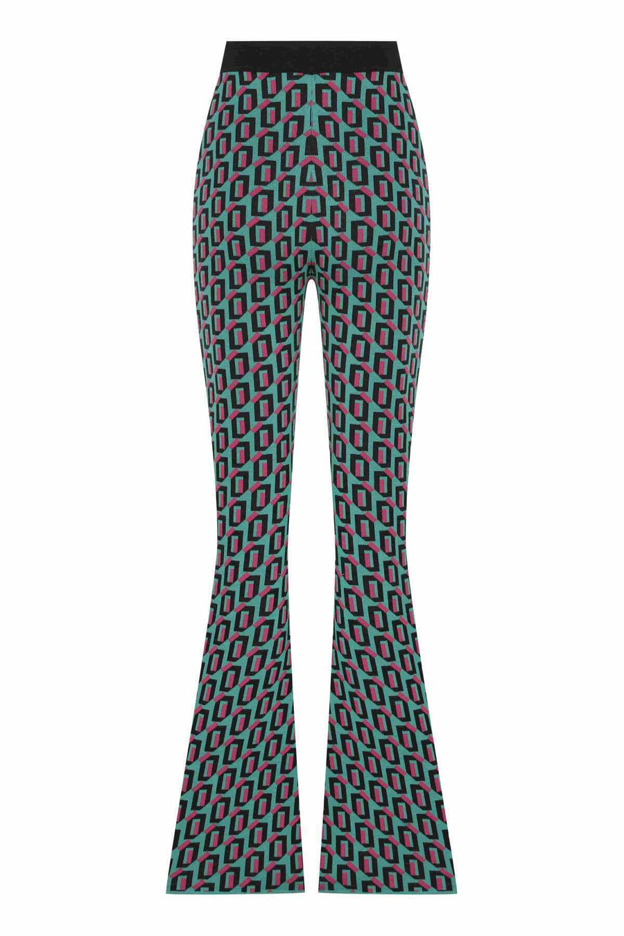 Patterned Tricot Pants Standard Color  - Porterist 5