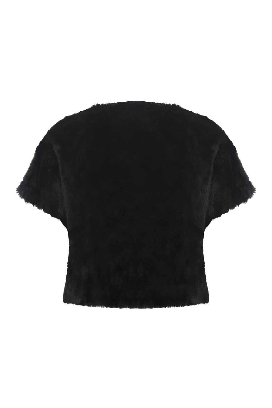 Zipper Detailed Vest Black  - Porterist 5