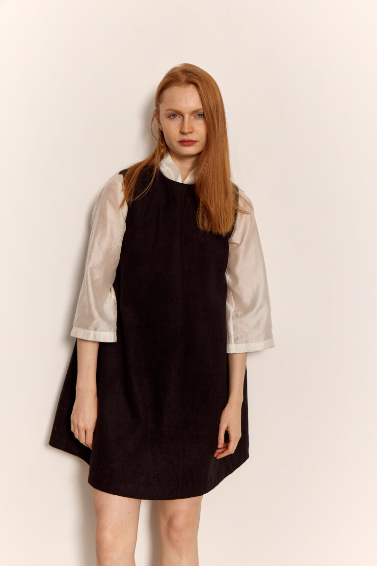 Jackie Shift Dress Black | Porterist