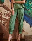 Mihrimah Pants In Poppy Green | Porterist