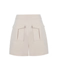 Beige Safari Shorts | Porterist