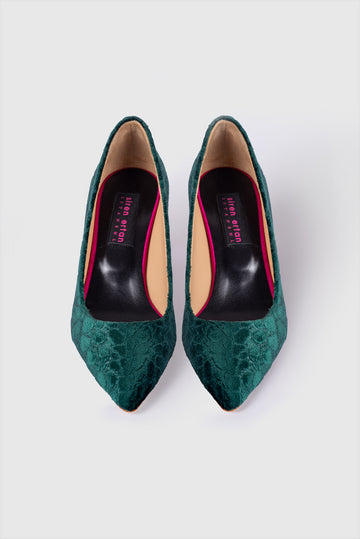 Monique Shoes - Emerald Green | Porterist