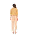 Semi Transparent Midi Skirt In Sunrise Orange | Porterist