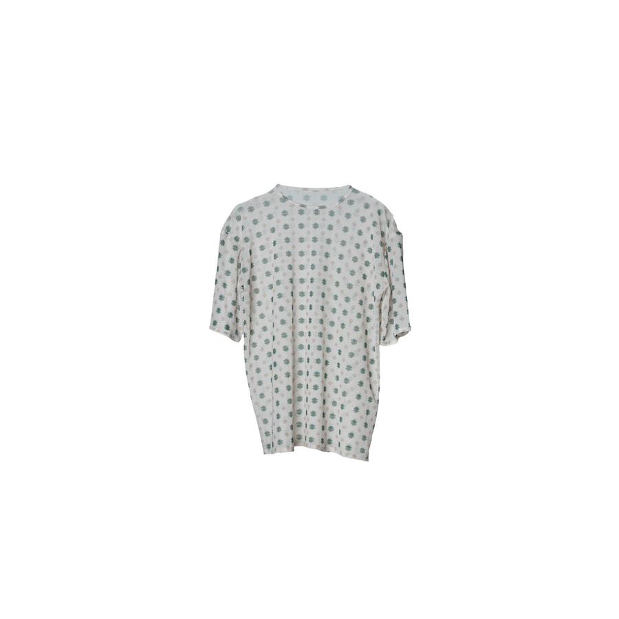 Semi Transparent T-shirt In Fern Green | Porterist