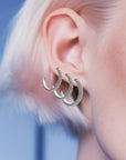 Semita Silver Ring Earrings | Porterist