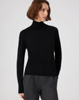 Mısırlı 1951 Black Turtleneck Long Sleeve Sweater  - Porterist 1