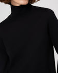 Mısırlı 1951 Black Turtleneck Long Sleeve Sweater  - Porterist 3