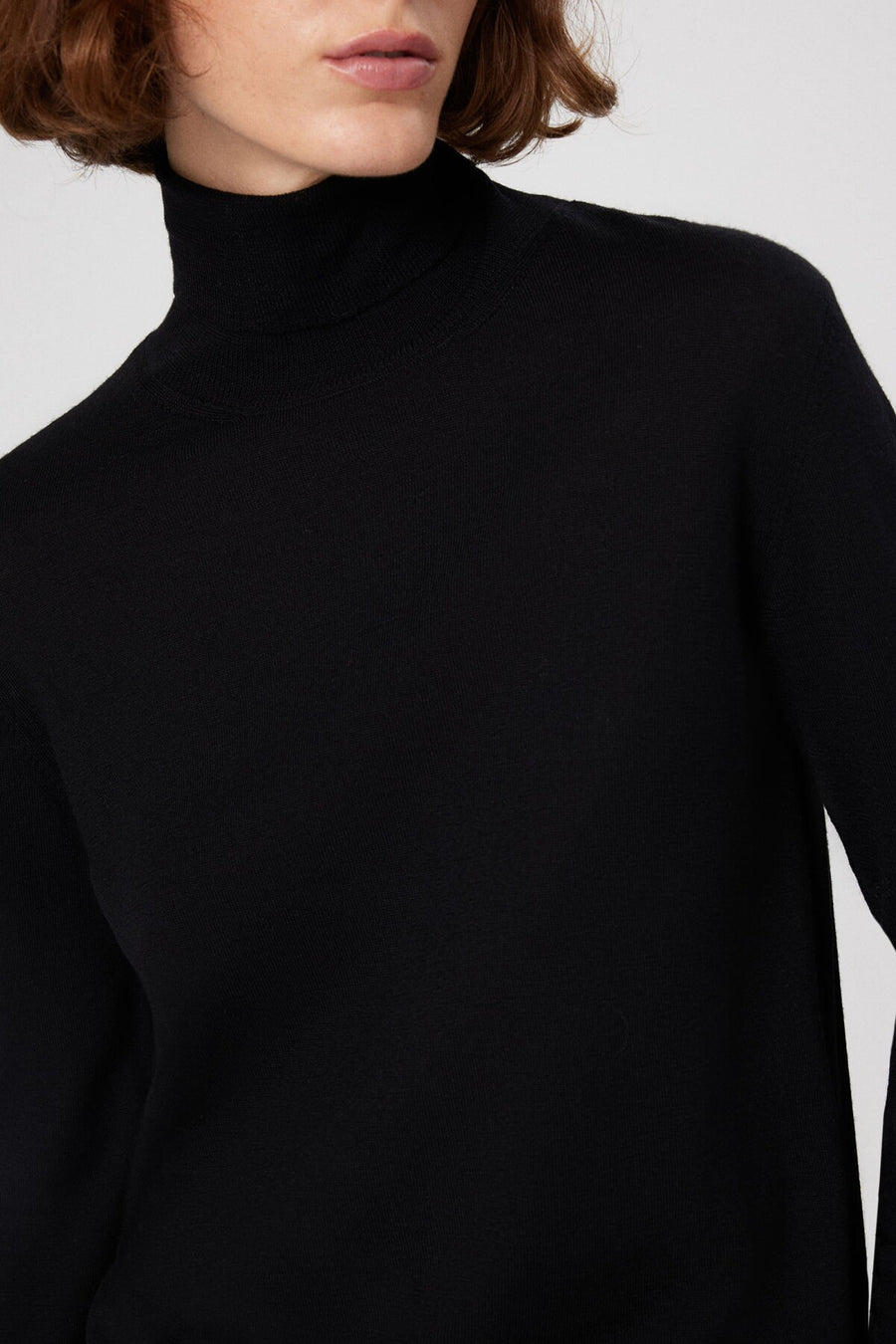 Mısırlı 1951 Black Turtleneck Long Sleeve Sweater  - Porterist 3