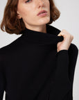 Mısırlı 1951 Black Turtleneck Long Sleeve Sweater  - Porterist 4